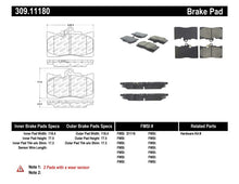 Cargar imagen en el visor de la galería, StopTech Performance 06 Lexus GS300/430 / 07-08 GS350 / 06-08 IS350 Front Brake Pads