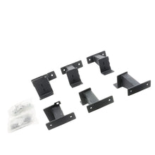 Cargar imagen en el visor de la galería, Go Rhino 18-24 Jeep Wrangler JLU 4dr Brackets for Dominator Xtreme Frame Slider - Tex. Blk