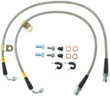 Cargar imagen en el visor de la galería, StopTech 05 Chrysler 300C 5.7L V8 w/ Vented Rear Disc Stainless Steel Front Brake Lines