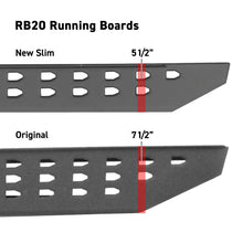 Cargar imagen en el visor de la galería, Go Rhino RB20 Slim Running Boards - Universal 73in. - Bedliner Coating