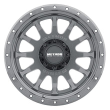 Cargar imagen en el visor de la galería, Method MR605 NV 20x10 -24mm Offset 8x170 124.9mm CB Gloss Titanium Wheel