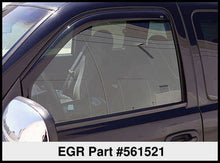 Cargar imagen en el visor de la galería, EGR 99+ Chev Silverado/GMC Sierra In-Channel Window Visors - Set of 2 (561521)