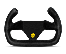 Momo MOD12/C Steering Wheel 250 mm -  Black Suede/Black Spokes