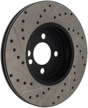 Cargar imagen en el visor de la galería, StopTech Slotted &amp; Drilled Sport Brake Rotor 07-13 Mini Cooper