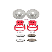 Cargar imagen en el visor de la galería, Power Stop 05-10 Ford Mustang Front Z26 Street Warrior Brake Kit w/Calipers