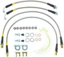 Cargar imagen en el visor de la galería, StopTech 12-14 Ford Raptor Stainless Steel Rear Brake Lines