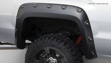 Cargar imagen en el visor de la galería, Bushwacker 15-18 GMC Sierra 2500 HD Boss Pocket Style Flares 2pc - Black