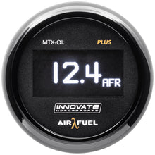 Cargar imagen en el visor de la galería, Innovate MTX-OL PLUS Wideband Digital Air/Fuel Ratio OLED Gauge Kit 8ft w/O2 Sensor