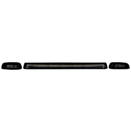 ANZO 2007-2013 Chevrolet Silverado 3500 LED Cab Roof Light Kit Smoke 3pc