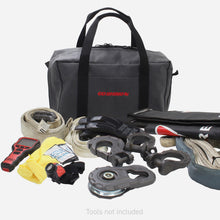 Load image into Gallery viewer, Go Rhino XVenture Gear Recovery Bag (7.5x11.5x18in. Closed) 12oz Waxed Canvas - Black