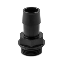 Cargar imagen en el visor de la galería, Mishimoto M27 x 2.0 to 3/4in Hose Barb Aluminum Fitting - Black