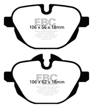 Cargar imagen en el visor de la galería, EBC 11+ BMW X3 2.0 Turbo (F25) Redstuff Rear Brake Pads