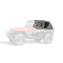 Cargar imagen en el visor de la galería, Rampage 1992-1995 Jeep Wrangler(YJ) Frameless Soft Top Kit - Black Diamond