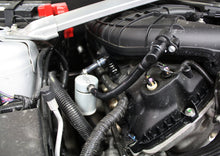 Cargar imagen en el visor de la galería, J&amp;L 11-17 Ford Mustang V6 Passenger Side Oil Separator 3.0 - Clear Anodized