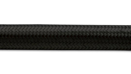 Vibrant -6 AN Black Nylon Braided Flex Hose (2 foot roll)