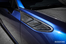 Cargar imagen en el visor de la galería, Seibon 12-13 BRZ/FRS FR Style Carbon Fiber Fender Ducts (Pair)