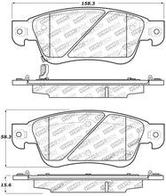 Cargar imagen en el visor de la galería, StopTech Performance 07-08 Infiniti G35 2WD Sedan / 08 Infiniti G37 Coupe Front Brake Pads