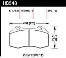 Cargar imagen en el visor de la galería, Hawk Renault Clio DTC-60 Race Front Brake Pads