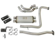 Load image into Gallery viewer, aFe POWER Rebel Series 2-1/2in 409 SS Cat Back Exhaust w/ Black Tips 16-17 Nissan Titan V8 5.6L