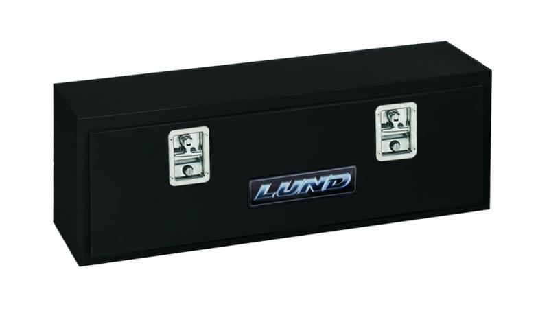 Lund Universal Steel Top Mount Storage Box - Black