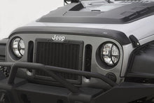 Cargar imagen en el visor de la galería, AVS 07-18 Jeep Wrangler Unlimited Ventvisor &amp; Aeroskin Deflector Combo Kit - Matte Black