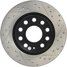 Cargar imagen en el visor de la galería, StopTech Slotted &amp; Drilled Sport Brake Rotor