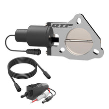 Cargar imagen en el visor de la galería, QTP 3in Bolt-On QTEC Electric Cutout Valve for Borla Exhausts - Single