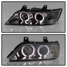 Cargar imagen en el visor de la galería, Spyder BMW Z3 96-02 Projector Headlights LED Halo Smoke High H1 Low H1 PRO-YD-BMWZ396-HL-SM