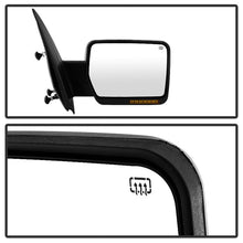 Cargar imagen en el visor de la galería, Xtune Ford F150 07-14 Power Heated Amber LED Signal OE Mirror Left MIR-03349EH-P-L