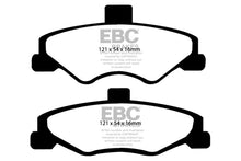 Cargar imagen en el visor de la galería, EBC 98-02 Chevrolet Camaro (4th Gen) 3.8 Redstuff Rear Brake Pads