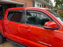 Cargar imagen en el visor de la galería, EGR 16-17 Toyota Tacoma In-Channel Window Visors - Matte (575085)