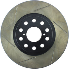 Load image into Gallery viewer, StopTech Power Slot 5/93-98 Supra Non-Turbo Front Right SportStop Slotted Rotor