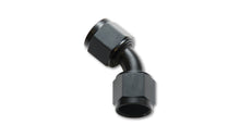 Cargar imagen en el visor de la galería, Vibrant -20AN X -20AN Female Flare Swivel 45 Deg Fitting (AN To AN) -Anodized Black Only