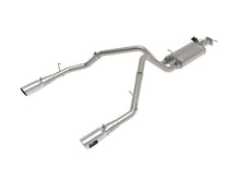 Cargar imagen en el visor de la galería, aFe Gemini XV 3in 304 SS Cat-Back Exhaust 19-21 Ram 1500 V8 5.7L Hemi w/ Polish Tips