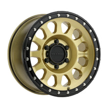 Cargar imagen en el visor de la galería, Method MR315 17x8.5 0mm Offset 6x5.5 106.25mm CB Gold/Black Street Loc Wheel