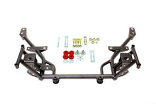 Cargar imagen en el visor de la galería, BMR 05-14 S197 Mustang K-Member w/ 1/2in Lowered Motor Mount and STD. Rack Mounts - Black Hammertone