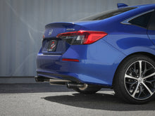 Cargar imagen en el visor de la galería, aFe Takeda 2.5in 304 SS Cat-Back Exhaust System w/CF Tips 2022+ Honda Civic L4-1.5L (t)