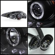 Cargar imagen en el visor de la galería, Spyder Scion TC 08-10 Projector Headlights LED Halo -Replaceable LEDs Blk PRO-YD-TTC08-HL-BK