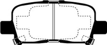 Cargar imagen en el visor de la galería, EBC 00-02 Acura MDX 3.5 Greenstuff Rear Brake Pads