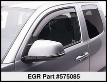 Cargar imagen en el visor de la galería, EGR 16-17 Toyota Tacoma In-Channel Window Visors - Matte (575085)