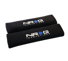 Cargar imagen en el visor de la galería, NRG Seat Belt Pads 2.7in. W x 11in. L (Black) Short - 2pc