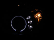 Cargar imagen en el visor de la galería, ANZO 2002-2003 Subaru Impreza Projector Headlights w/ Halo Black