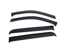 Cargar imagen en el visor de la galería, EGR 2019 Dodge Ram 1500 Crew Cab Tape-On Window Visors Set of 4 - Dark Smoke