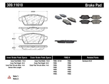 Cargar imagen en el visor de la galería, StopTech Performance 06-07 Mazdaspeed 6 Rear Brake Pads