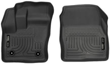 Cargar imagen en el visor de la galería, Husky Liners 2014-2015 Ford Transit Connect WeatherBeater Front Black Floor Liners