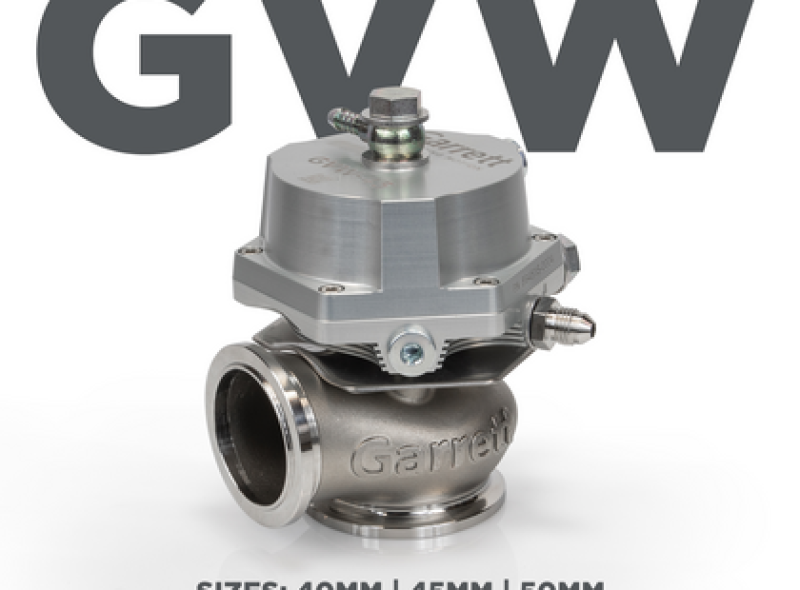 Garrett GVW-45 45mm Wastegate Kit - Silver