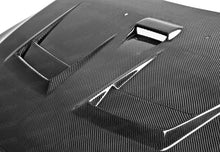 Load image into Gallery viewer, Seibon 08-12 Mitsubishi Lancer Evo X DV-Style Carbon Fiber Hood