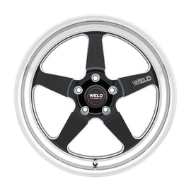 Weld S155 17x10 Ventura Drag 5x114.3 ET00 BS5.50 Gloss BLK MIL DIA 78.1