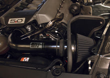 Cargar imagen en el visor de la galería, K&amp;N 2015 Ford Mustang GT 5.0L V8 Black Performance Intake Kit