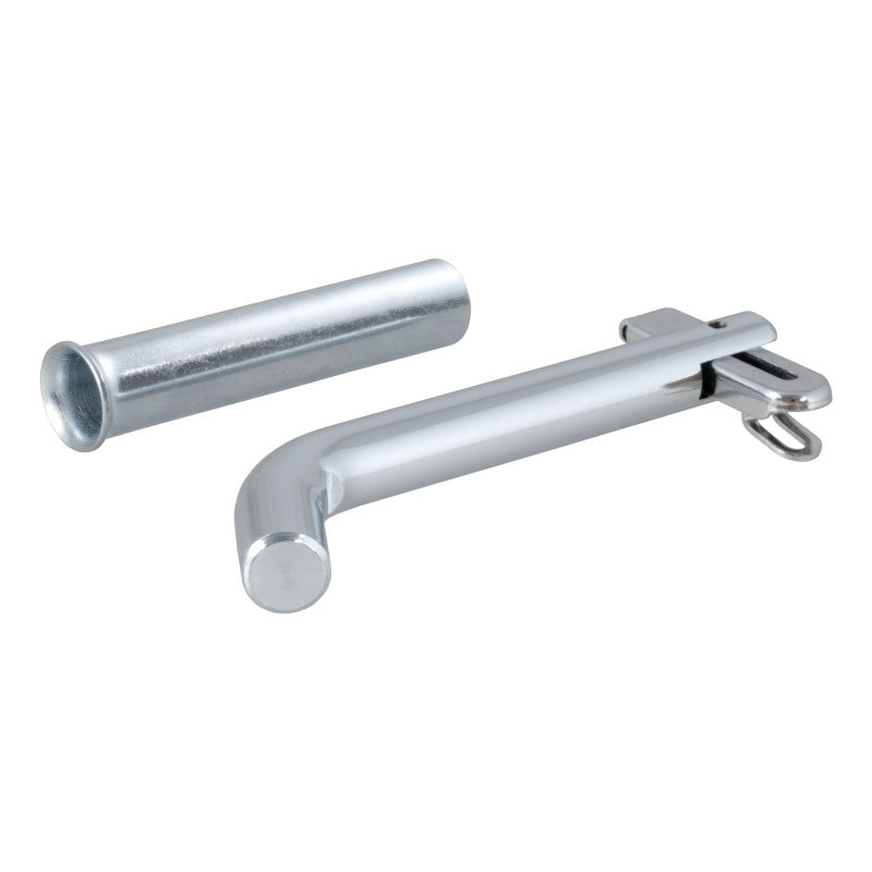 Curt 1/2in Swivel Hitch Pin w/5/8in Adapter (1-1/4in or 2in Receiver Zinc Packaged)